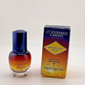 L’OCCITANE Immortelle Overnight Reset Serum 0.5 fl oz – Night Repair Anti-Aging